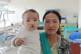 Justina ist eine unserer allerersten Patientinnen in Nepal.